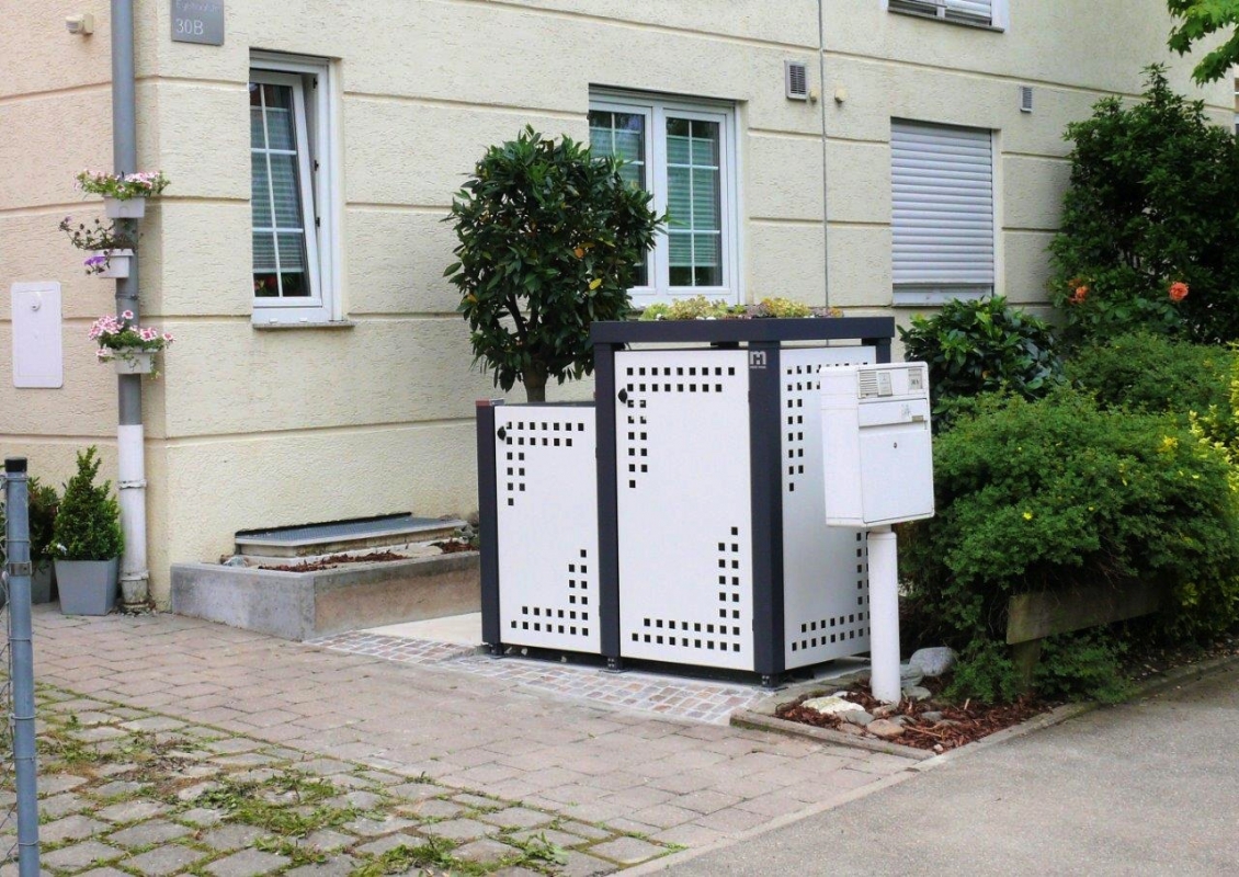 Mülltonnenverkleidung  | Zaun Projekt Rebholz GmbH | Hockenheim
